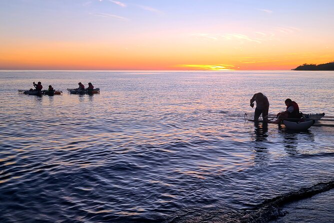 Sunset Glow Clear Kayak Tour at Olowalu