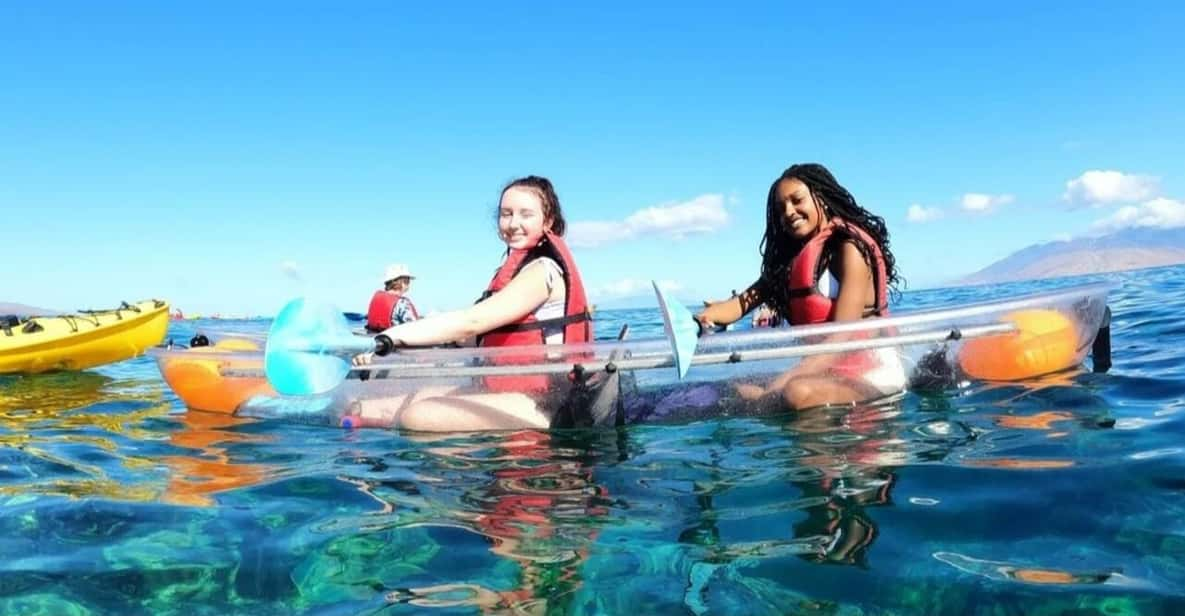 Turtle Town Makena: Clear-Bottom Kayak and Snorkel Tour